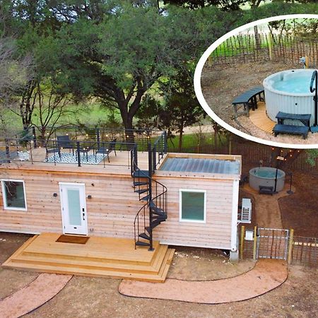 The Lonely Bull Luxury Container Home On 5 Acres Weatherford Ngoại thất bức ảnh